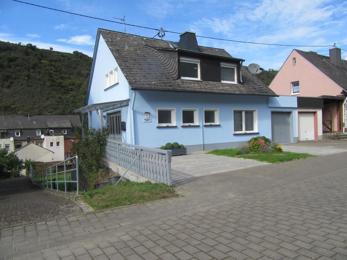 Ferienhaus Leopold Mit Burgblick An Der Mosel Burgen  Exterior foto